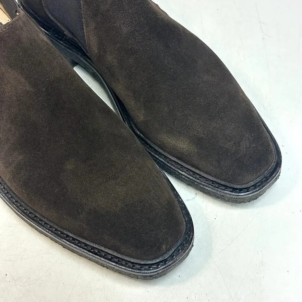 NWOT Polo Ralph Lauren x Alfred Sargent Suede Chelsea Boot Made in England 11 D